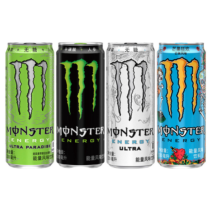 魔爪饮料无糖能量330ml*6罐白爪奇异果运动提神牛磺酸口味健身