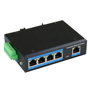 拓轩工业级以太网交换机百兆千兆5口8口9口16口24口poe导轨式交换器监控网络集线器双电源