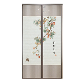 2025新款防蚊门帘沙门夏季全磁吸条魔术贴免打孔隐私防蚊通风门帘