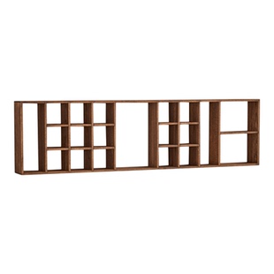 实木茶杯收纳架中式壁挂式博古架多宝阁置物古董架格架茶具茶壶架