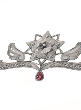 百变小樱钻戒轻奢S925魔法棒戒指