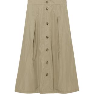 BEAMS BOY女装中长款半身裙直排扣伞裙A字裙新款270082XM