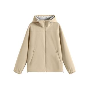 KHV真维斯软壳加绒外套女冬季加厚防风防水三合一户外登山服夹克