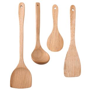 木铲铲子不粘锅专用炒菜铲木质厨具长柄木头锅铲汤勺家用