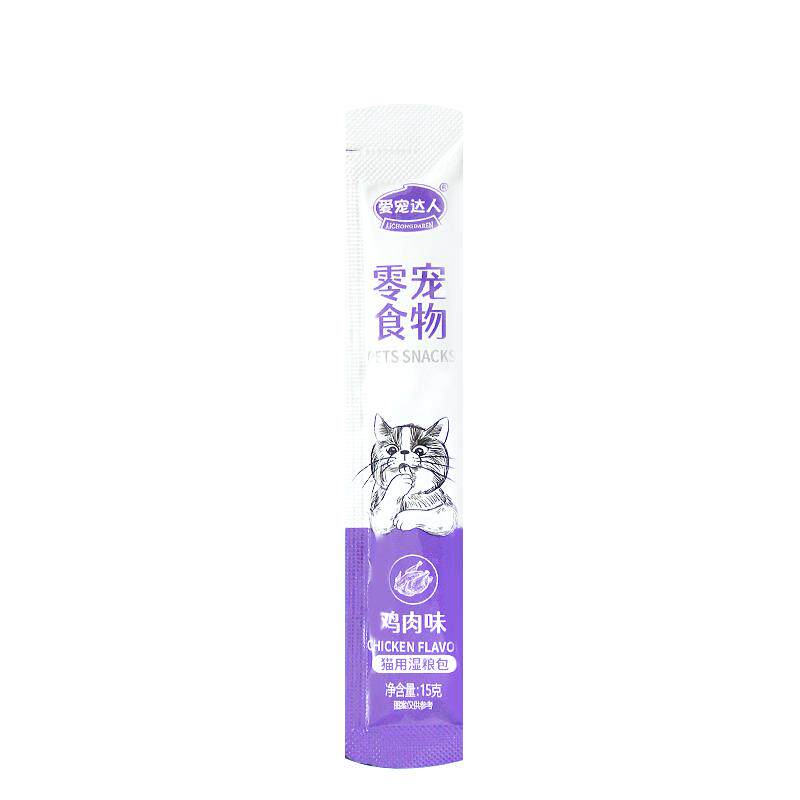 猫条猫咪零食幼猫成猫营养补宠物猫罐头妙鲜包湿粮包舔酱整箱批发