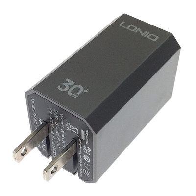 适用于安卓苹果闪充可折叠插头