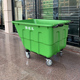 400L保洁清运车垃圾桶塑料环卫垃圾车手推车保洁车清运车工程车u.