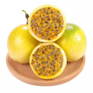 黄金百香果树果苗九号四季纯甜嫁接盆栽带土不断结果包邮黄金果苗