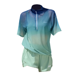 特步保守游泳衣女2026年新款显瘦遮肉女孩分体海边度假罩衫三件套