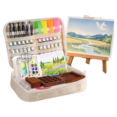 水彩迷你颜料盒写生随身携带