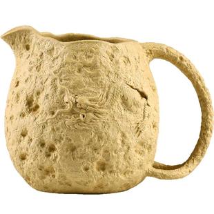 高端 宜兴紫砂公道杯名家纯手工雕刻原矿黄金段泥分茶器 祥龙公杯