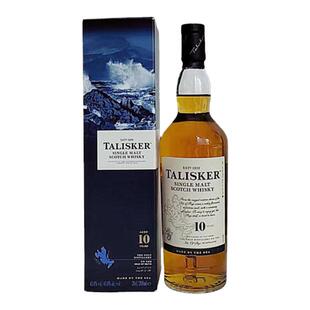 泰斯卡10年单一麦芽苏格兰威士忌 TALISKER200ml英国原装进口洋酒