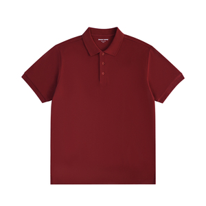 基础男装polo衫夏季短袖T恤通勤休闲纯色流行翻领保罗衫2025新款T
