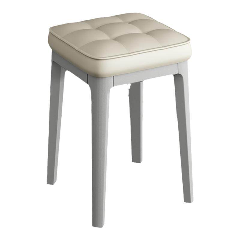 三梦家用梳妆台凳子轻奢女生卧室无靠背化妆凳美甲椅子网红化妆椅