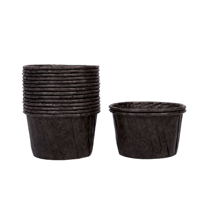 黑色纸杯蛋糕纸杯订婚甜品台