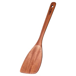 王麻子煎铲抗菌乌檀木铲不粘锅专用炒菜锅铲家用烙饼煎蛋煎鱼铲子