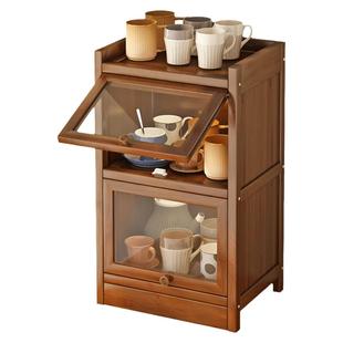 杯子收纳置物架桌面水杯放置柜储物柜杯架防尘茶具茶杯咖啡杯杯架