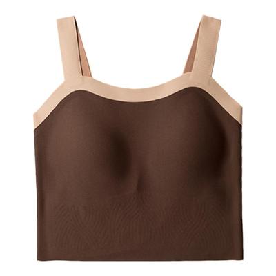 法国趣安芬文胸保暖背心女修身