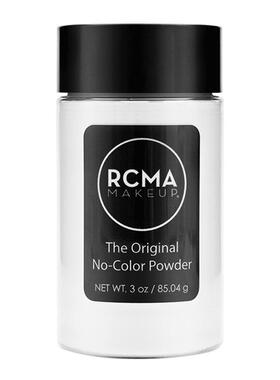 美国RCMA黑胡椒无色定妆散粉85g