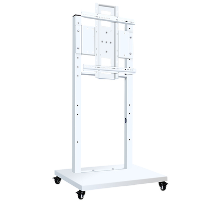 电视机落地支架白色可旋转挂架