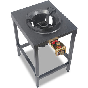 带熄火保护猛火灶商用爆炒炉煤气灶燃气灶液化气燃气单灶架子高压