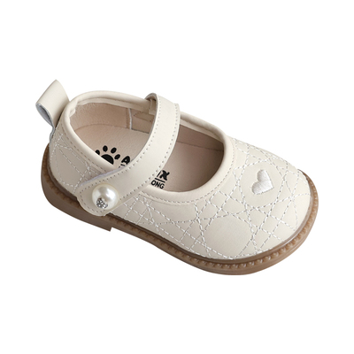 春秋女宝宝防滑软底学步公主鞋