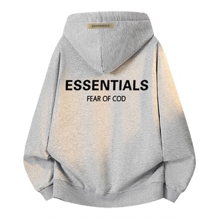 ESSENTIALS movie官方灰色连帽卫衣男女情侣秋冬美式休闲潮牌帽衫