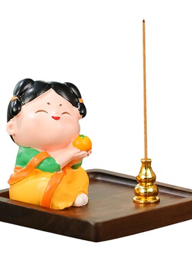 驭速治愈可爱唐仕女香插