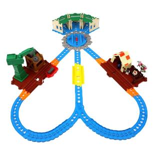 汤玛士小火车轨道 电动火车头合金轨道配件提茅斯机房克兰奇吊车