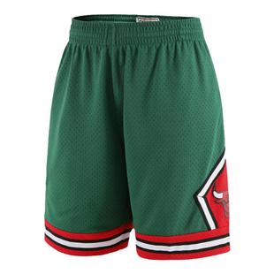 MN公牛队球裤集合美式复古舒适透气轻便篮球运动短裤球迷版男NBA