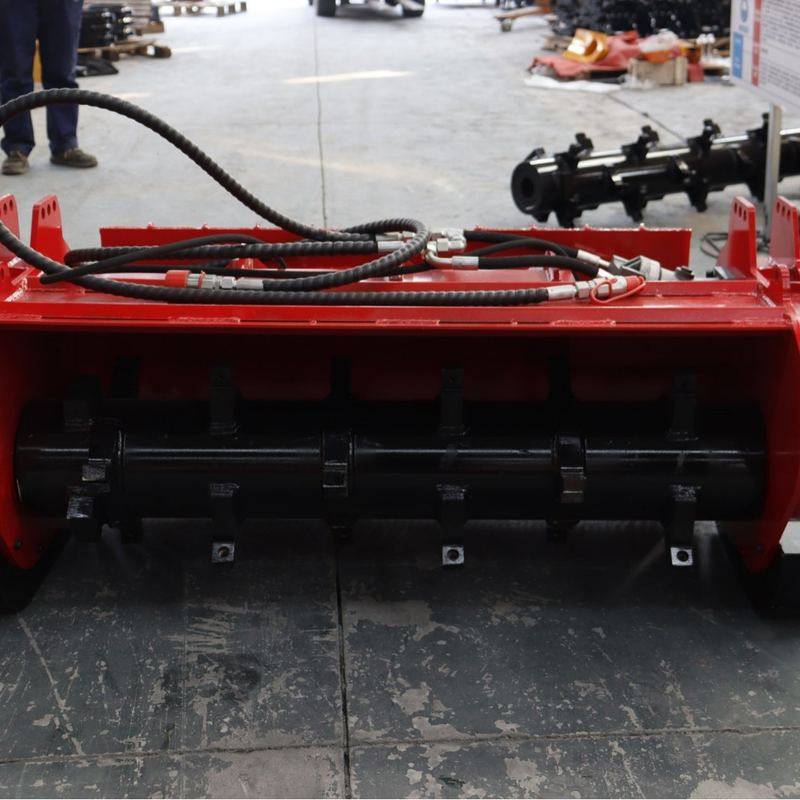 源头工厂大功率 森林隔离带拓荒机 荒山杂草清理机滑移拖拉机属具