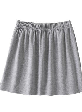 纯棉屁帘下摆冬季卫衣打底半身裙