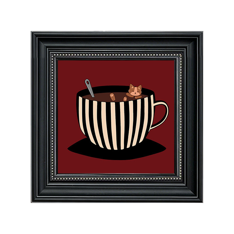 雅调中古风法式静物diy油画材料