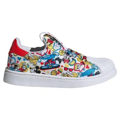 Adidas阿迪达斯官方正品当季新款儿童贝壳头涂鸦休闲鞋ID9706