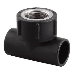 公元pe给水管件热熔配件内丝三通内螺纹三通三叉接头