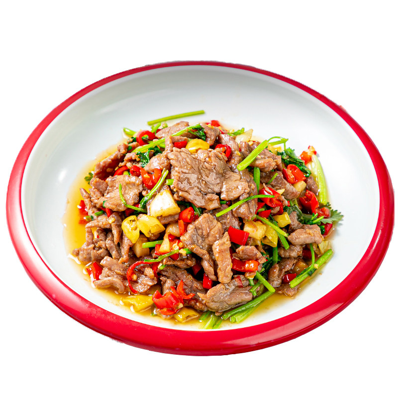 小炒黄牛肉酒店餐饮半成品预制菜