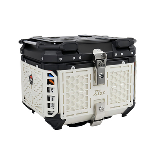 星骑侠铝合金摩托车尾箱升仕703f加厚装甲后备箱368g摩旅后尾箱