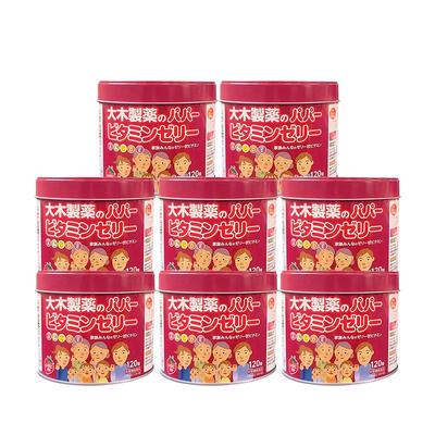 【自营】大木制药儿童复合多种维b VC软糖草莓味120粒*8保税发货