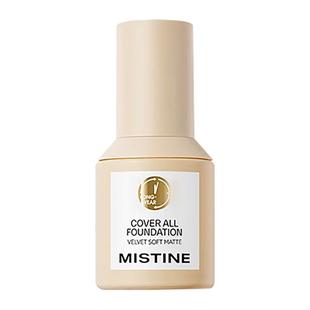 Mistine蜜丝婷小蓝盾粉底液美容修饰干油皮金盾银盾蜜思婷粉底液
