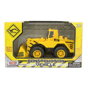 MOTORMAX CONSTRUCTION VEHICLE合金推土铲车翻斗运输工程车玩具