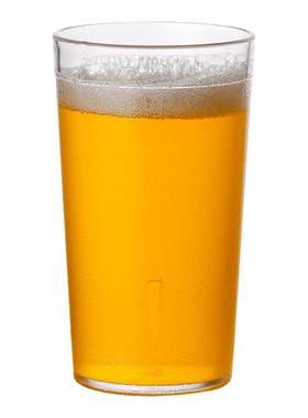 亚克力杯啤酒杯美式品脱杯