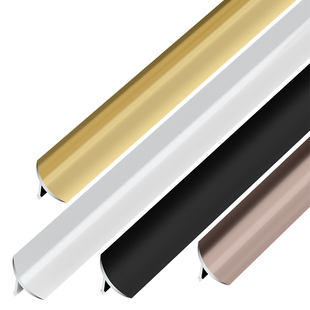 铝合金木地板收口条阴角条压条瓷砖收口条金属阴角装饰线条封边条