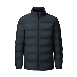 海澜之家轻商务轻薄保暖羽绒服冬季新款立领大码90白鸭绒外套男士