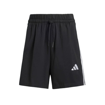 adidas阿迪达斯三条纹棉质高腰基础款五分裤夏女针织短裤 JD0908