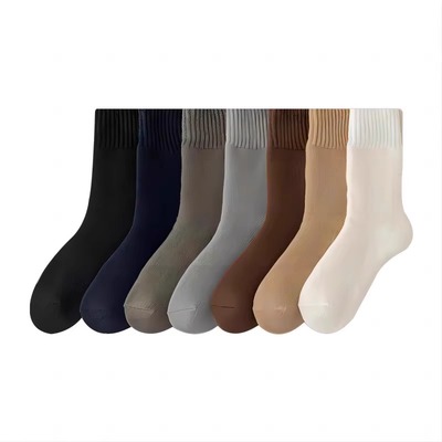 巨厚羊绒男士中筒袜冬季保暖防寒