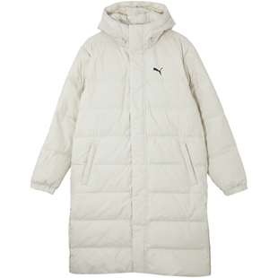隔冷保暖连帽长款羽绒服男女秋冬轻盈外套687428彪马puma官方奥莱