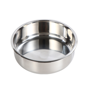 304不锈钢直身盘子加深平底圆盘商用蒸糕盘凉皮盘蛋糕模具发糕盘