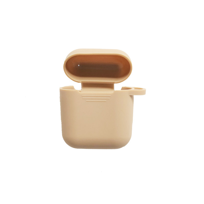 韩国AirPods1/2代保护套软壳苹果无线蓝牙耳机硅胶套纯色ins全包