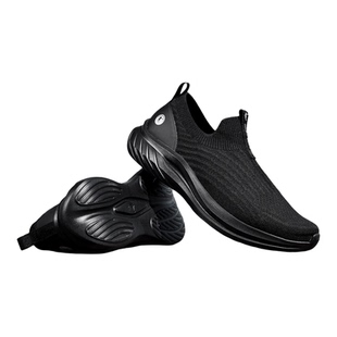 乔丹一脚蹬健步鞋男鞋网面透气轻便舒适运动鞋老人鞋减震爸爸跑鞋