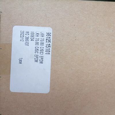 议价阿法拉伐9612515101密封，LK H70/80 C/SIC/EPDM，全新原厂，